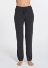 Leimere Women's Mykonos Track Pant In Charcoal In Pink