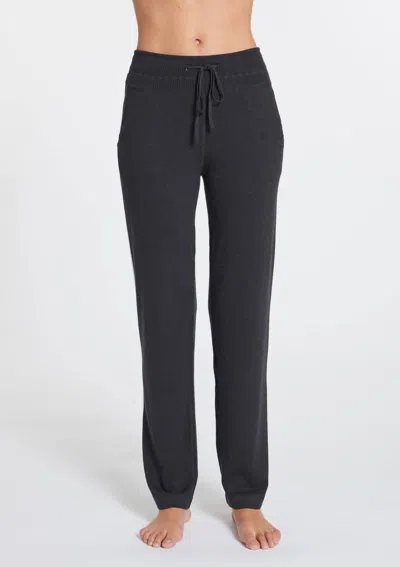 Leimere Women's Mykonos Track Pant In Charcoal In Pink