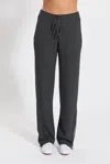 Leimere Women's Tokyo Track Pant In Charcoal In Pink