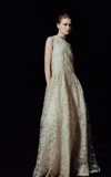 Lein Noemie Cotton-blend Lace Gown In Neutral