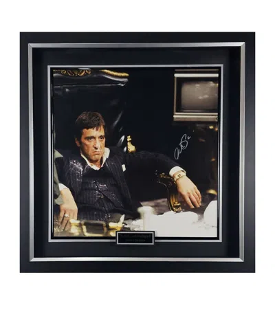 Leipzig Galleries Autographed Scarface Al Pacino Photo Display