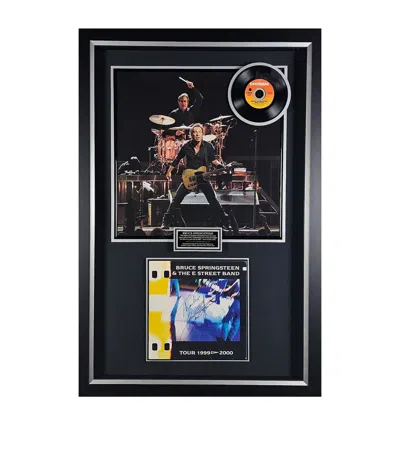 Leipzig Galleries Bruce Springsteen Signed Concert Display