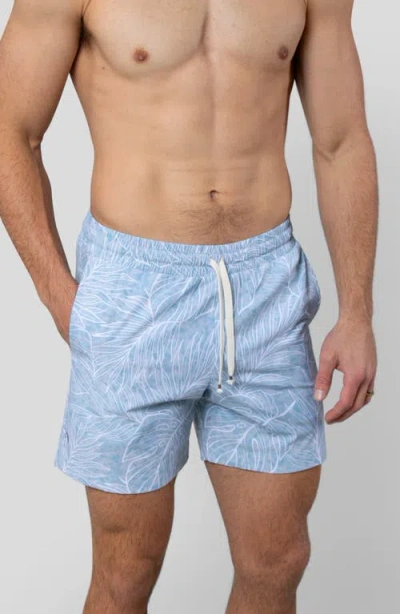 Leisure Lab Bimini Swim Trunk In Blue