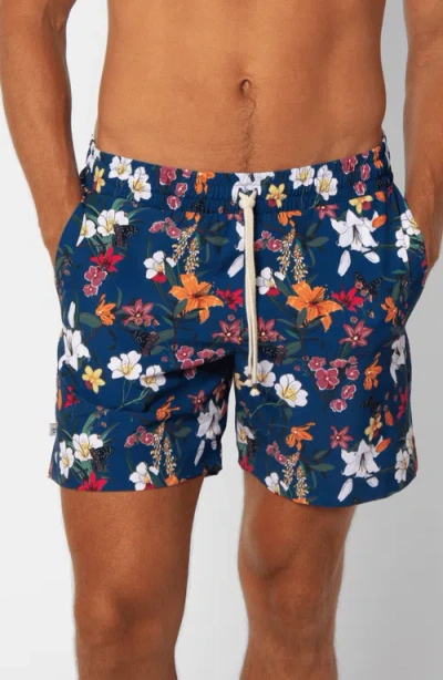 Leisure Lab Costal Bloom Swim Trunk