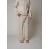 Leisure Lab Cotton Lounge Pant In Quartz