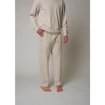 Leisure Lab Cotton Lounge Pant In Quartz