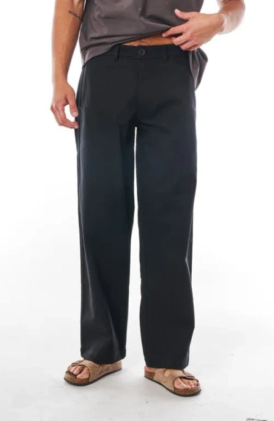 Leisure Lab Dune Pant In Black