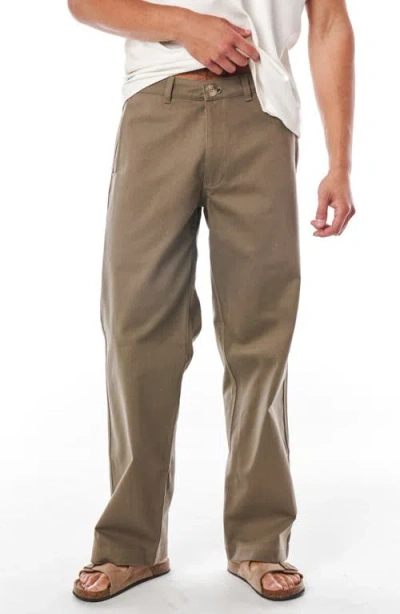 Leisure Lab Dune Pant In Brown