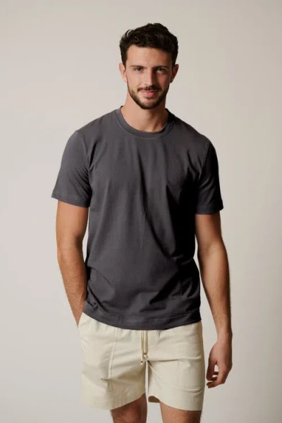 Leisure Lab Everyday Cotton Modal T-shirt In Fog