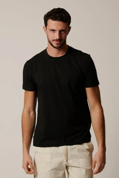 Leisure Lab Everyday Cotton Modal T-shirt In Raven