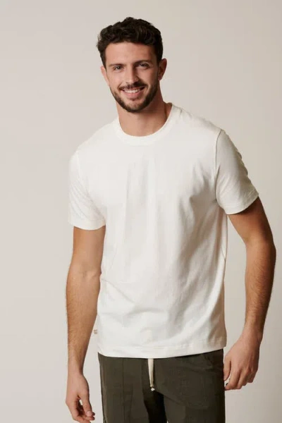 Leisure Lab Everyday Cotton Modal T-shirt In Seashell