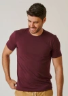 Leisure Lab Everyday T-shirt In Maroon