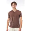 Leisure Lab Everyday V-neck In Brown