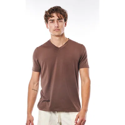 Leisure Lab Everyday V-neck In Brown