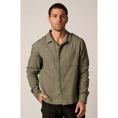 Leisure Lab Jackson Button Up In Green