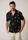 Leisure Lab Jaco Button Up In Midnight