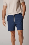 Leisure Lab Laid Back Linen Short In Purple