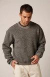 Leisure Lab Niseko Wool Crewneck In Brown