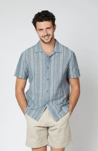 Leisure Lab Oaxaca Shirt In Blue