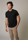Leisure Lab Slub T-shirt In Matte Black