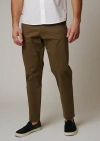 Leisure Lab Stretch Cotton Chino Pant In Kelp