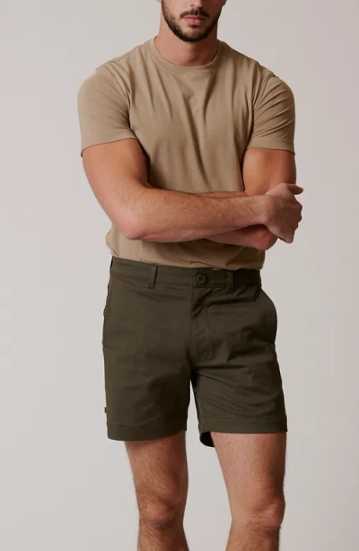 Leisure Lab Stretch Cotton Chino Shorts