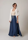 Leisure Lab Sunset Flow Skirt In Blue