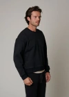 Leisure Lab Zen Crewneck In Eclipse