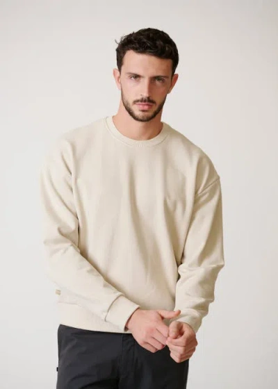 Leisure Lab Zen Crewneck In Mushroom