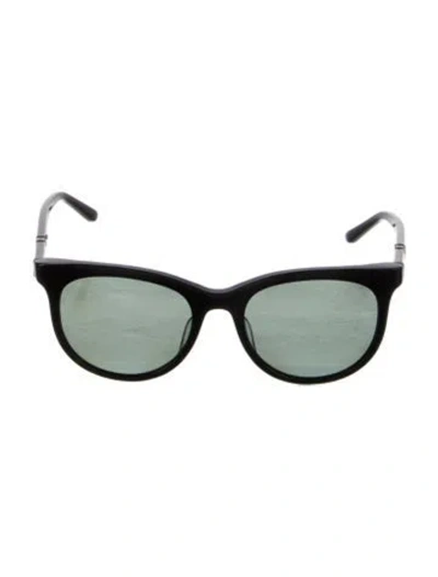 Pre-owned Leisure Society Paradis Wayfarer Sunglasses In Black