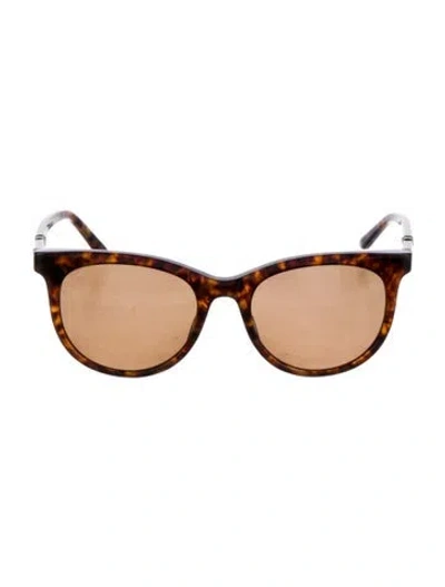 Pre-owned Leisure Society Paradis Wayfarer Sunglasses In Brown