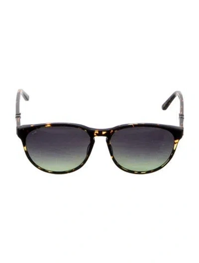 Pre-owned Leisure Society Wayfarer Gradient Sunglasses In Multi