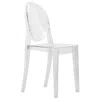 Leisuremod Marion Transparent Acrylic Modern Chair In Transparent