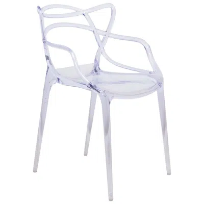 Leisuremod Milan Modern Wire Design Chair In Pink