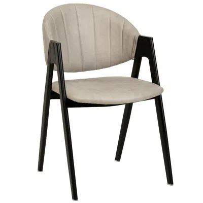 Leisuremod Savor Collection Modern Dining Chair In Toupe In Neutral