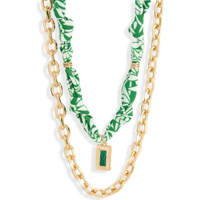 Leith 2-pack Assorted Necklaces In White
