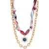 Leith 2-pack Assorted Necklaces In Purple