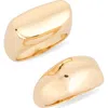 Leith 2-pack Assorted Signet Rings In Gold