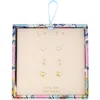 Leith 3-pack Assorted Cz Celestial Stud Earrings In Gold