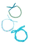 Leith 3-pack Assorted Slider Bracelets In Red