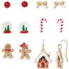 Leith 6-pack Assorted Holiday Stud & Drop Earrings Set In Multi