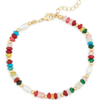 Leith Beaded Bracelet In Multi