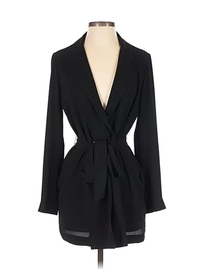 Pre-owned Leith Blazer Jacket In Black