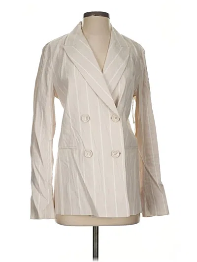 Pre-owned Leith Blazer Jacket In Ivory