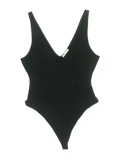 Pre-owned Leith Bodysuit In Black