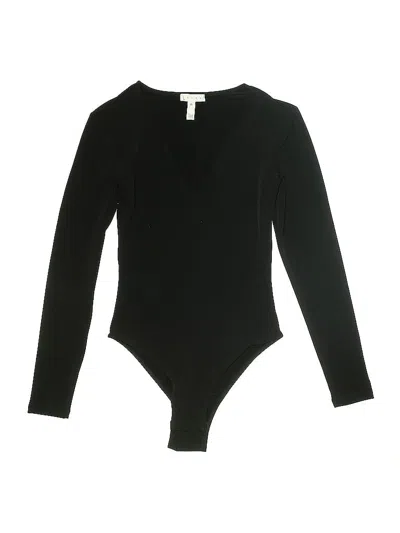 Pre-owned Leith Bodysuit In Black