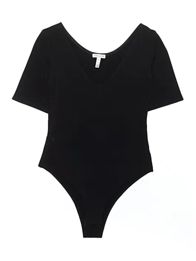 Pre-owned Leith Bodysuit In Black