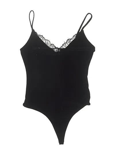 Pre-owned Leith Bodysuit In Black