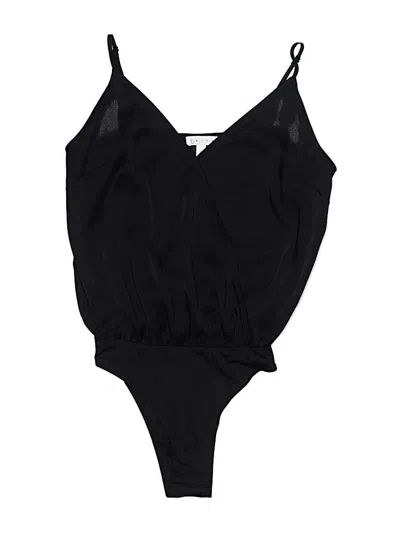 Pre-owned Leith Bodysuit In Black