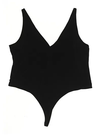 Pre-owned Leith Bodysuit In Black